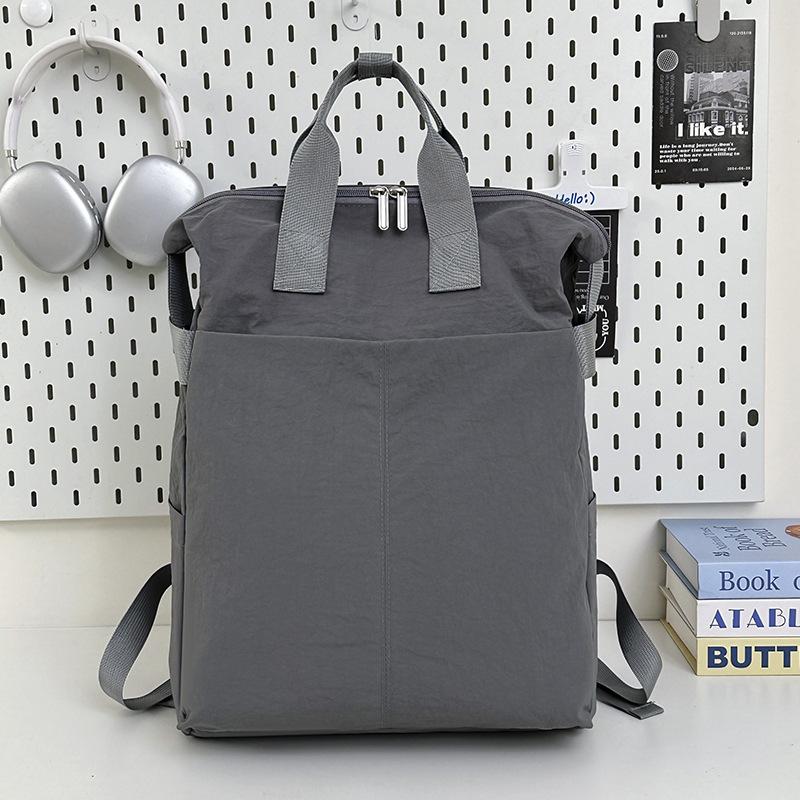 Schoolbag Backpack Women's Waterproof Splash Large Capacity High Value Outdoor Travel Breathable Lightweight Backpack Men's Baigou Bag