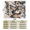 Super Soft Kpop Group Lngshot  Throw Blanket Premium Flannel Fleece Lightweight  Bed Blanket Super Cozy Blankets All Season Use