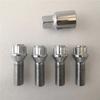 1 SET M14*1.5 Wheel Lock Bolt Tires Anti-theft Screws Nut Anti-Theft Wheel Bolt Nut Wrench Adapter For BMW MG Roewe
