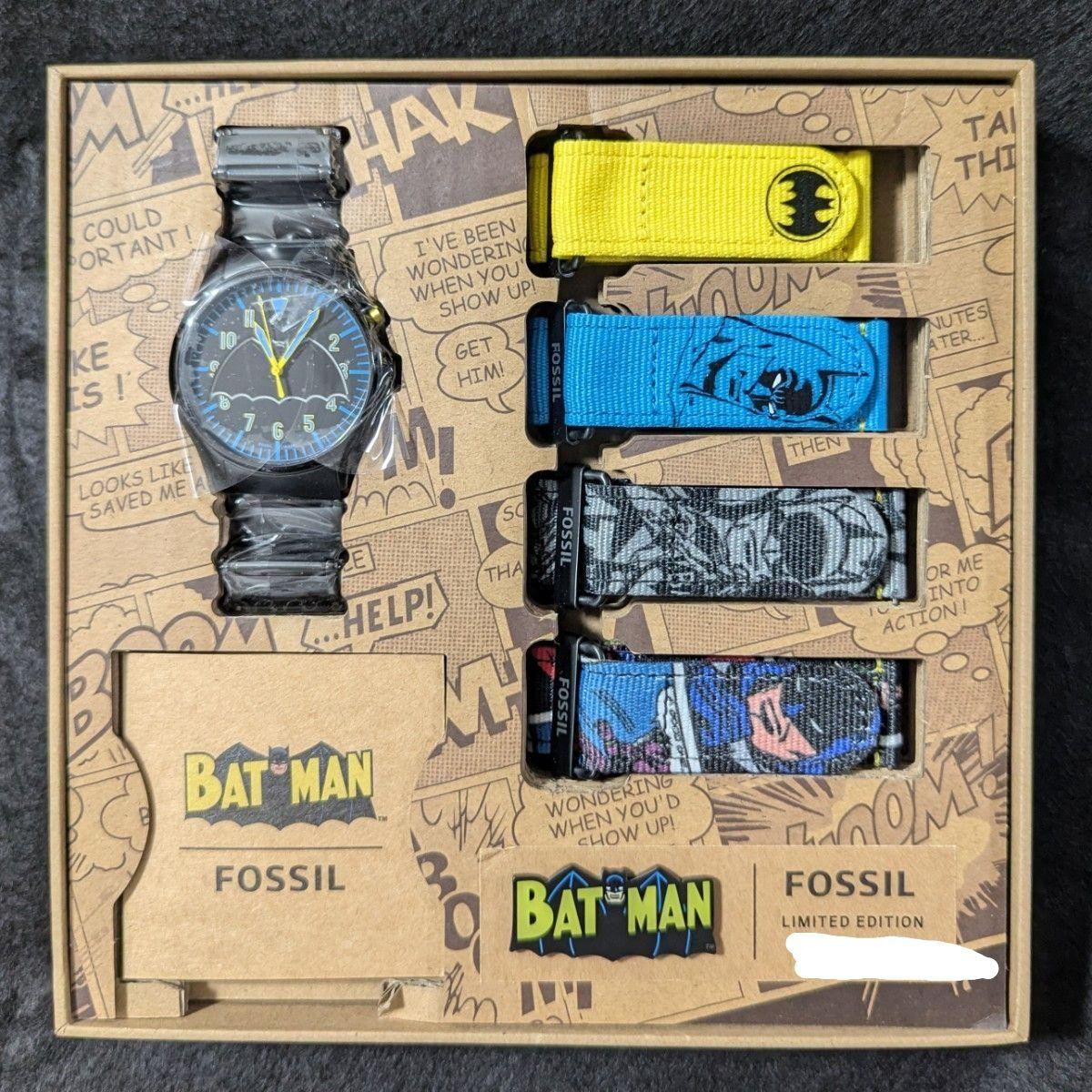 Used Limited Fossil Batman Fossil Batman Limited Watch Supergirl DCcomics Marvel Marvel