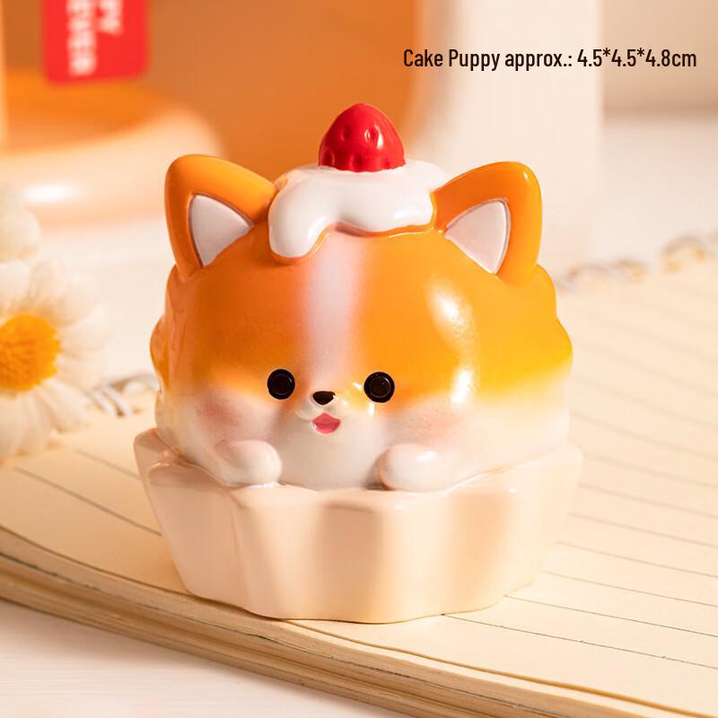 Cute Puppy Bread Figurines