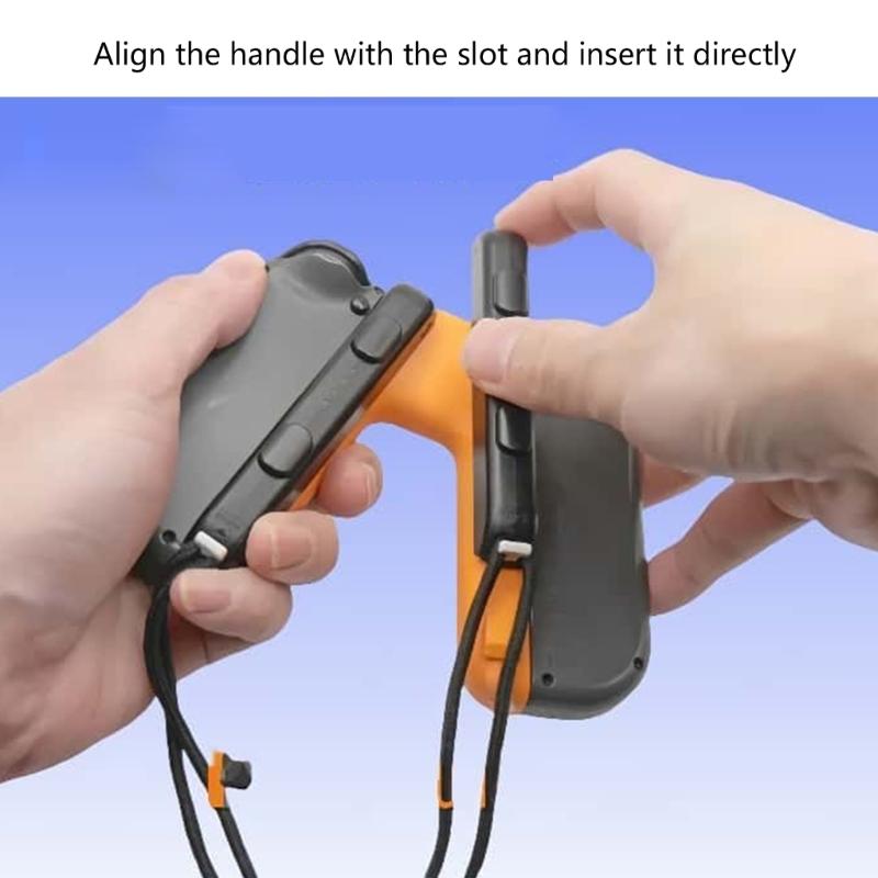Ergonomic Game Handle Grip Linker Controller Connector for NS Controller Base Grip Holder Gaming Accessories