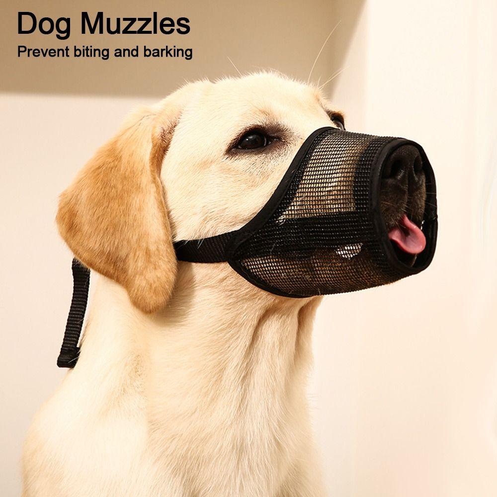 Anti Barking Pet Muzzle Anti-biting Dog Mouth Guard Soft Dog Muzzle Pet Supplies