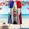Wisła Poster Print Beach Towel, Large Soft Quick Dry Towel for Beach Camping Swimming