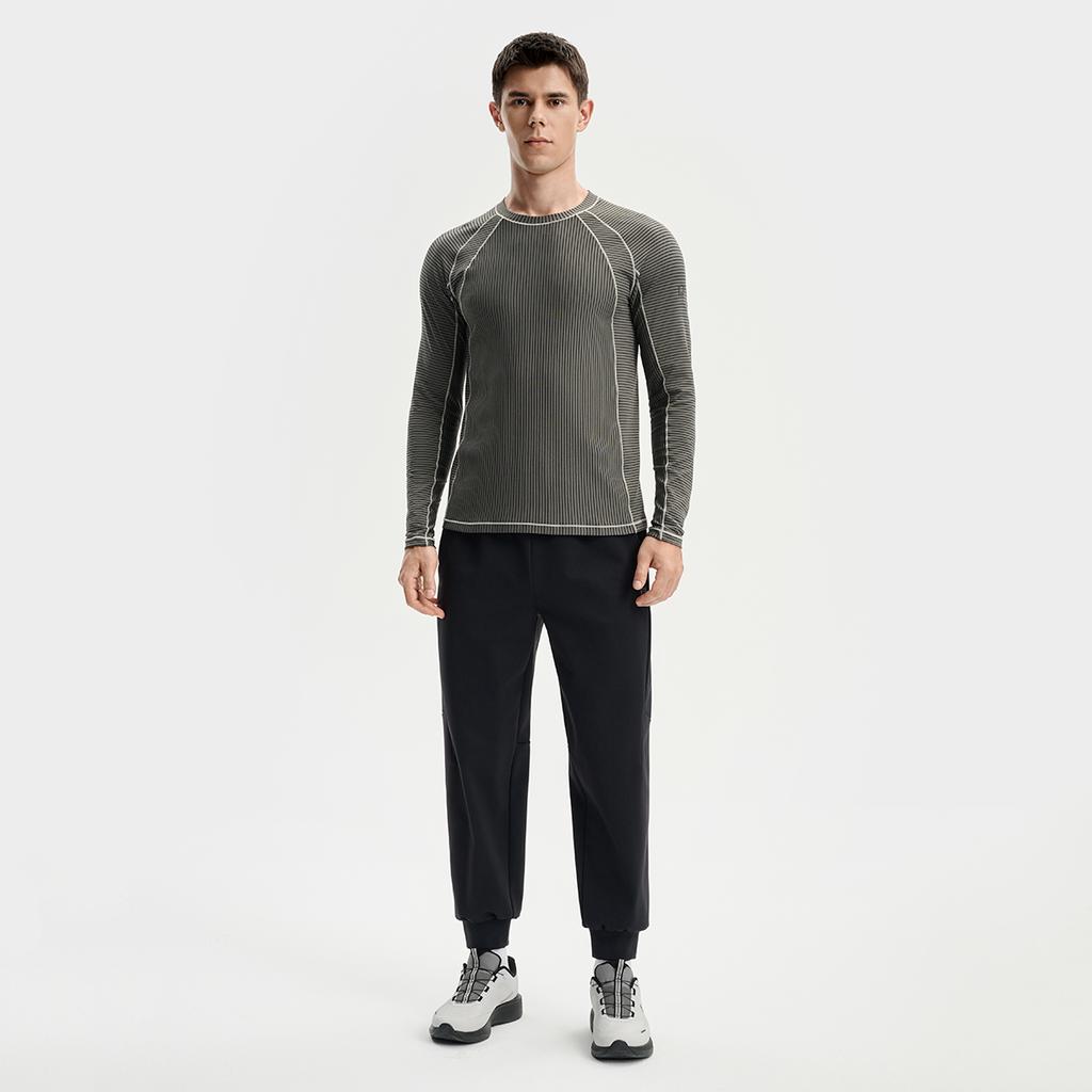 FILA Fitness Series Simple Versatile Comfortable Loose Fit Jogger Pants Men Bottoms Deep-Black A11M541615FBK
