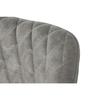 Chaise microfibre loft en métal DKD Home Decor