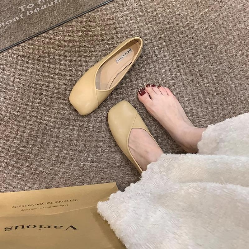 Shallow Mouth Grandma Shoes Women's 2025 Summer New Mary Jane Women's Shoes Flat-soled Single Shoes Laden Shoes Evening Breeze Gentle Shoes