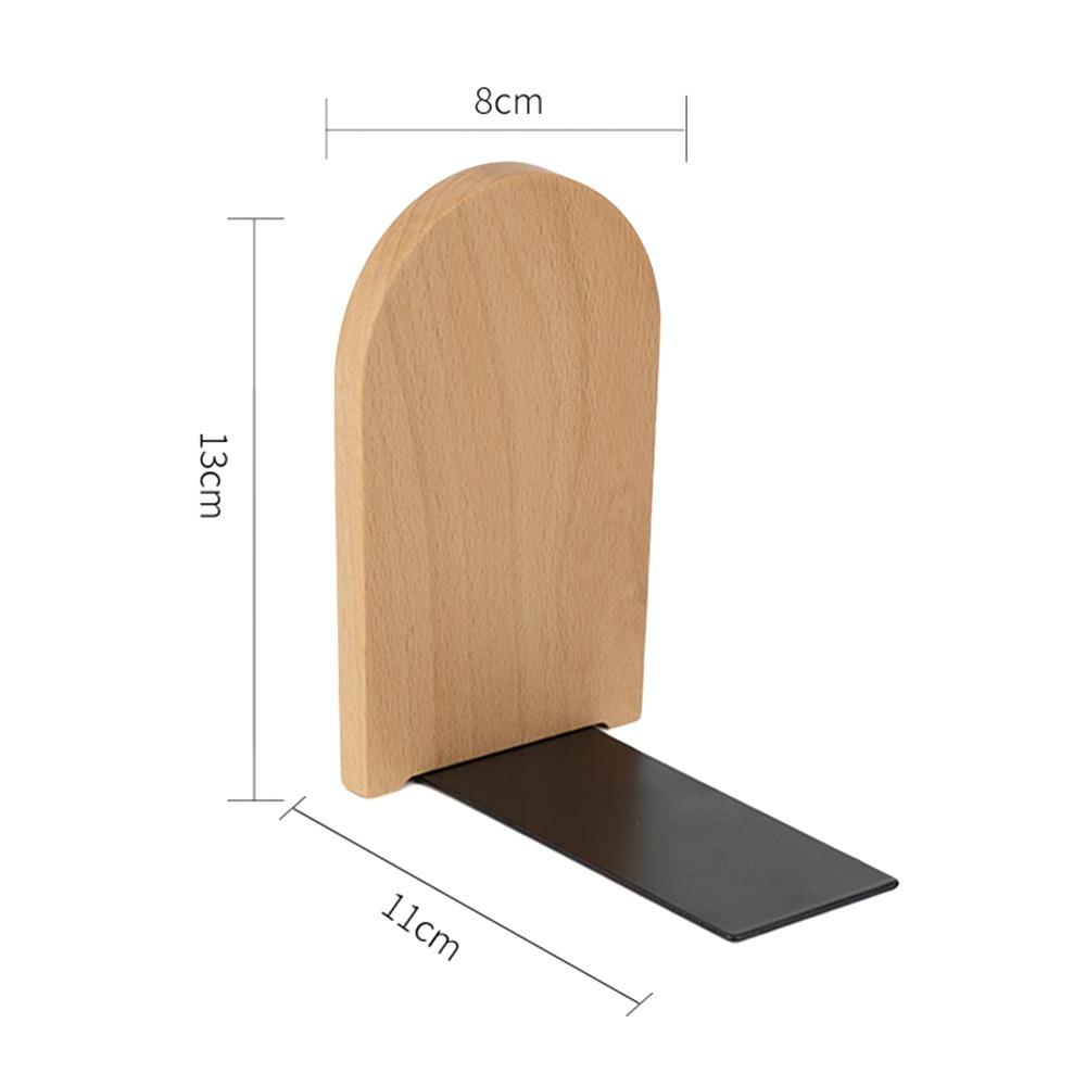 

3PCS Non-slip Book Stand Thickened Desktop Bookshelf New Bookends Gift 01