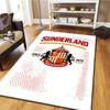 Sunderland Association Football Club Carpet Rug for Living Room Bedroom Home Sofa Decoration,Kids Play Non-slip Floor Mat