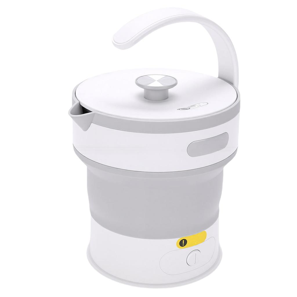 600W Foldable Electric Kettle Portable Travel Mini Kettle with 304 Stainless Steel Heating Plate