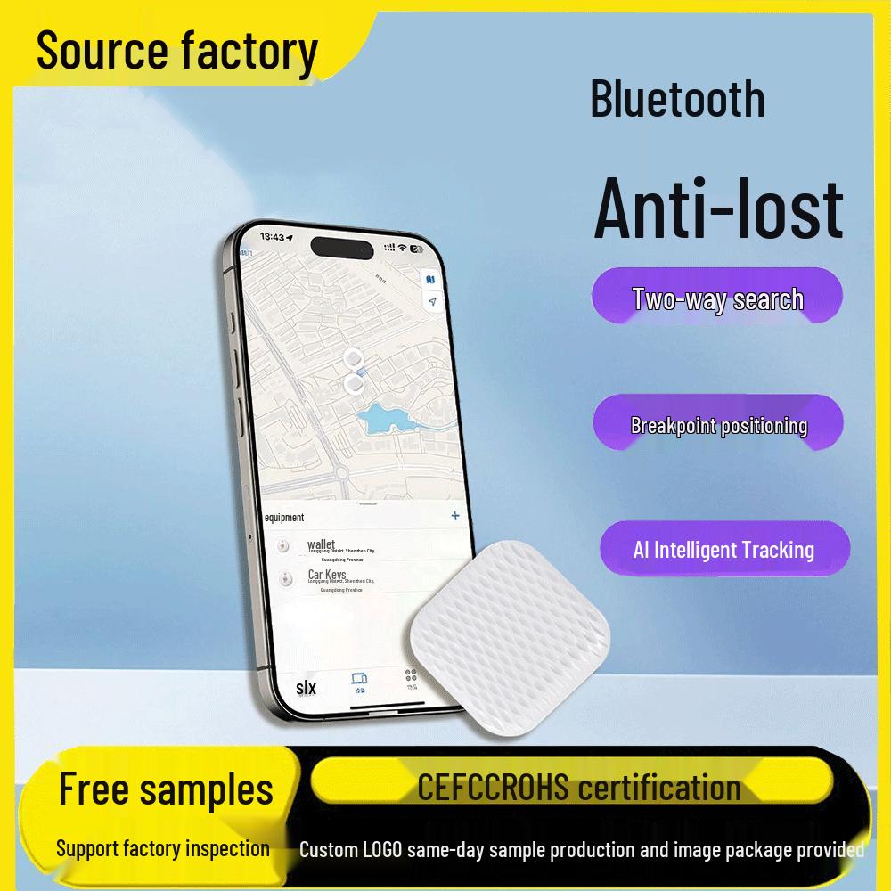 Apple MFI Certified Global Anti-Lost Finder: Unlimited Distance Locator for Luggage, Keys, Backpack, and Umbrella