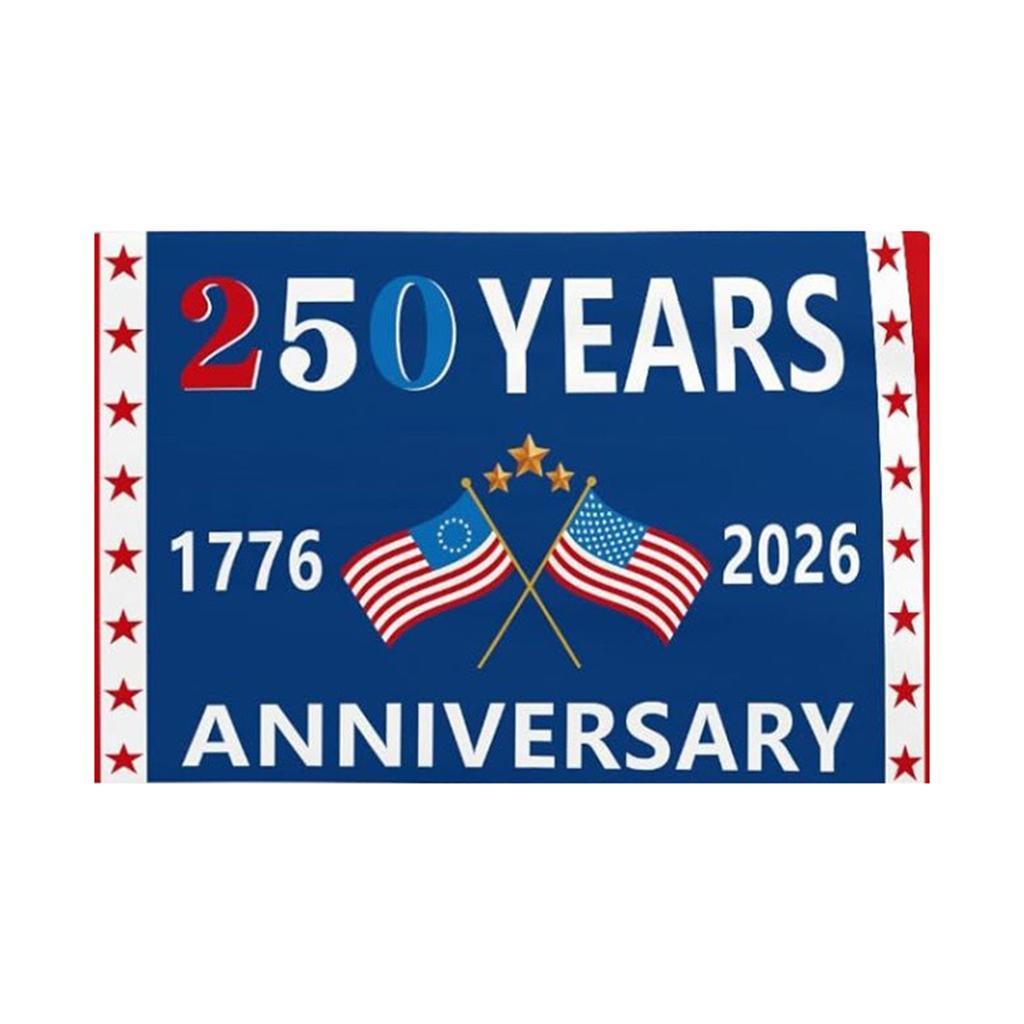 Decorative Garden Flag For The 250th Anniversary Of The United States