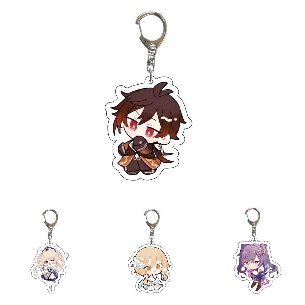 Premium Cartoon Keychain With Silicone And Alloy Material For Durability