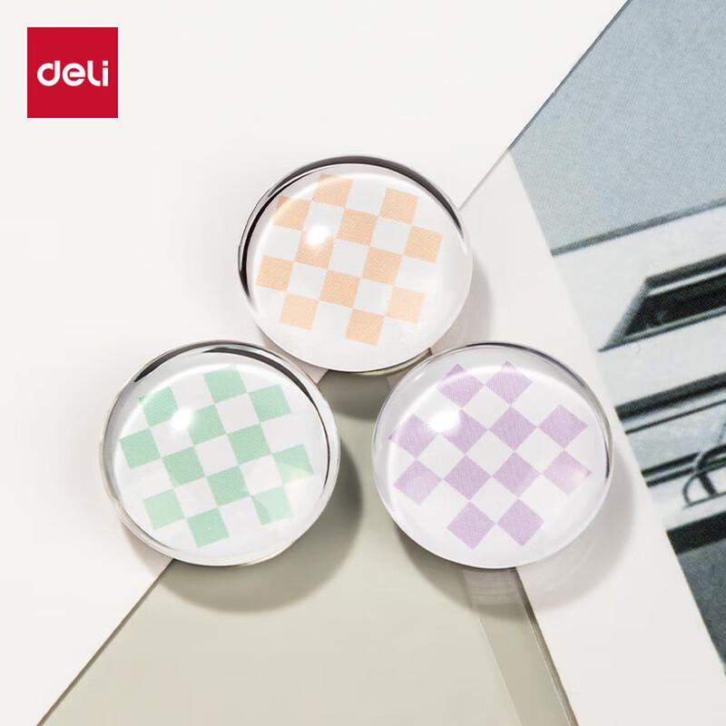 Deli Crystal Magnetic Push Pins