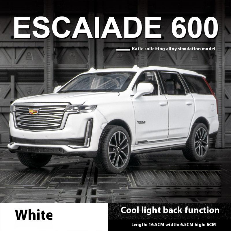 1:32 Cadillac Escalade SUV Alloy Car Diecast Model Computer Desktop Ornaments Trendy Decoration Childrens Toys Gift for Friends