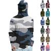 Camiseta de Manga Larga de Secado Rápido para Hombre de Verano Ropa Solar Pesca Fitness Deportes Hded Manga Larga Tp