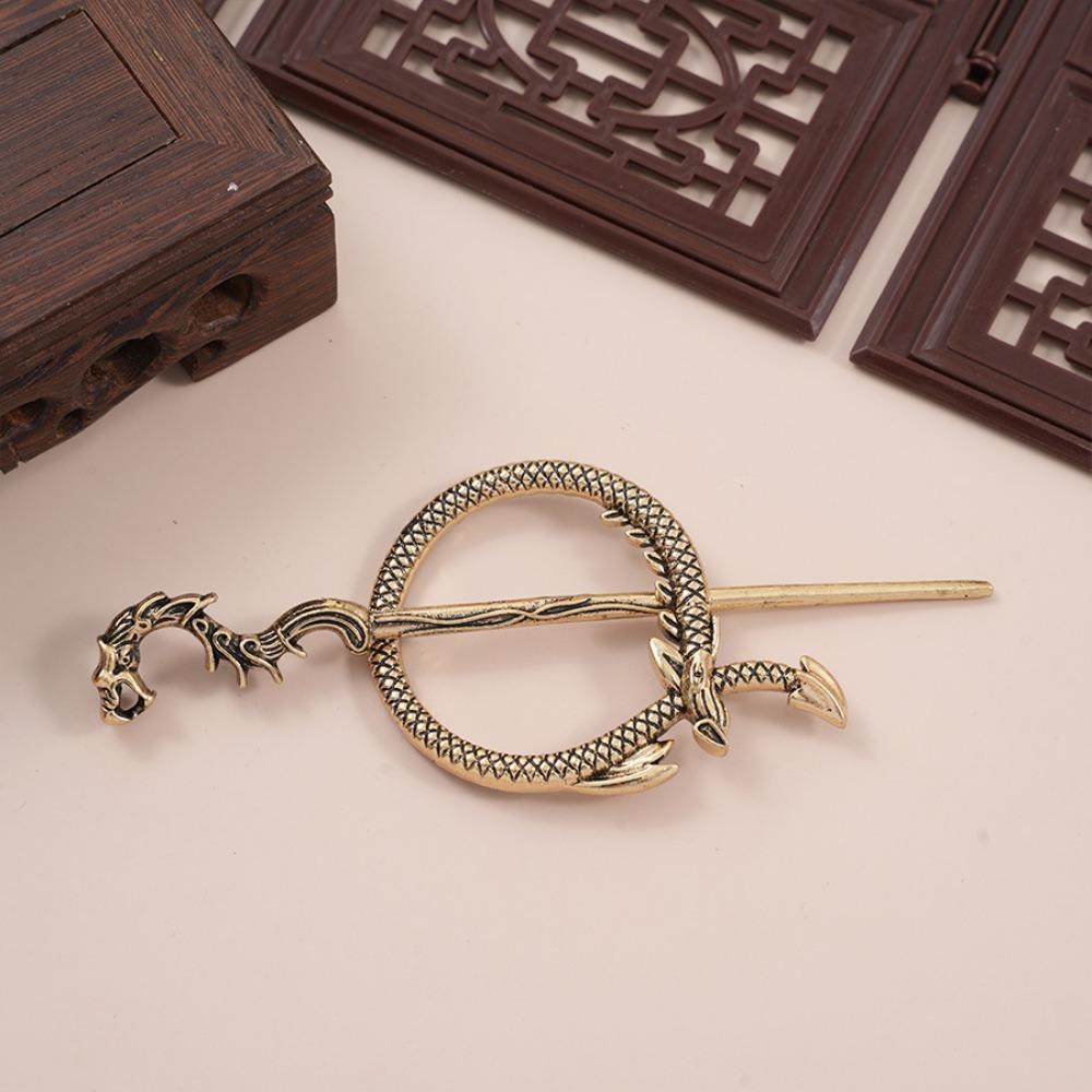 Fashion Women Celtic Hair Slide Hairpins Viking Celtic Celtic Knot Hair Stick Metal Hair Barrette Hair Pin Retro Hair Accesso