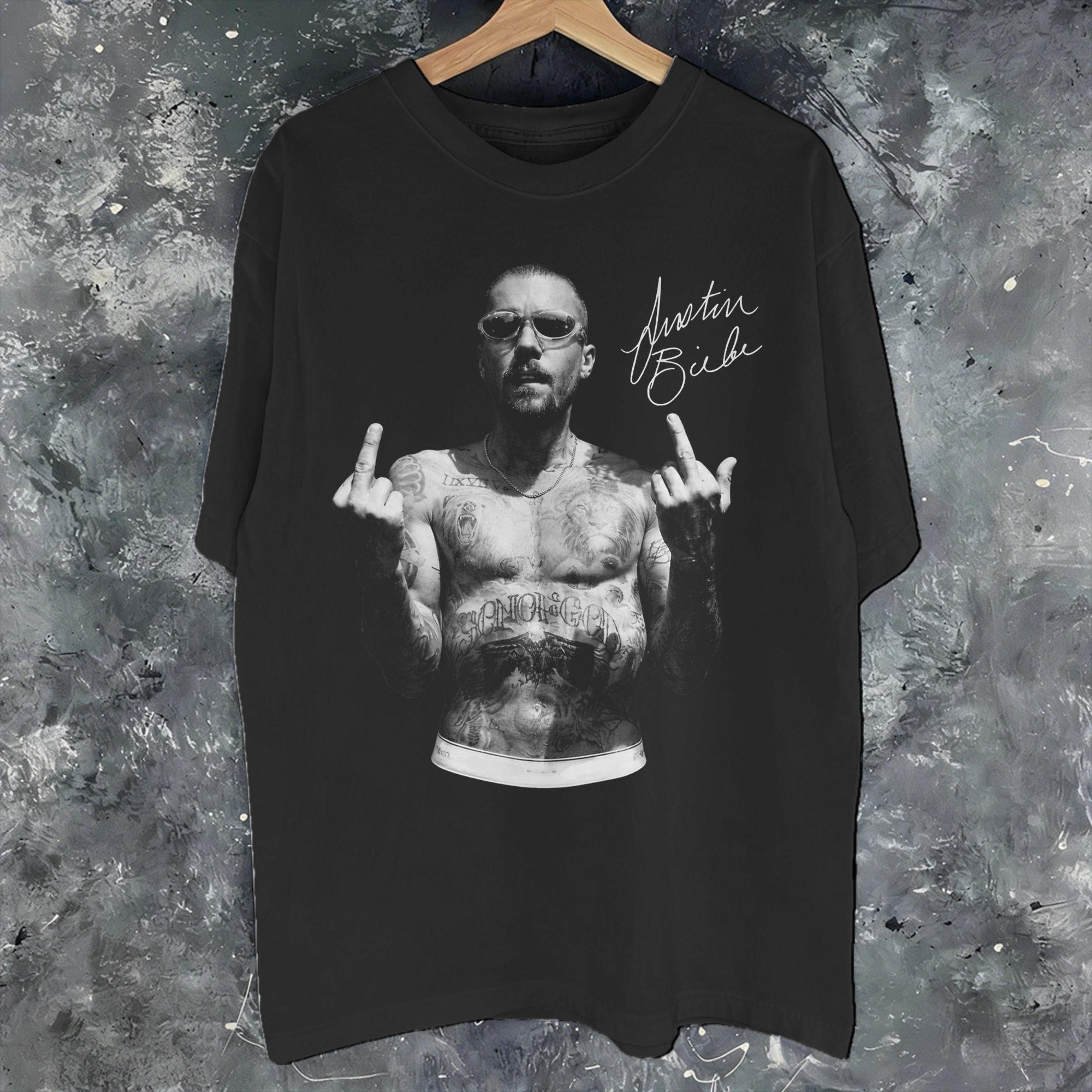 

Justins Biebers Coachella Concert Outfit Unisex T Shirt Pure Cotton Tee New Arrival Tshirt Clothing 4XL