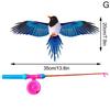 New Dynamic Kite Fishing Rod Kite Children'S Swallow Kite Breeze Easy Fly Handheld Wings Shaking Stall