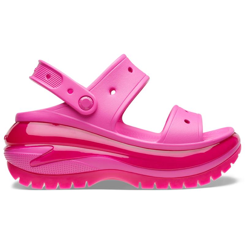 Crocs EVA Classic Halo Platform Sneaker Sandals Women's Berry