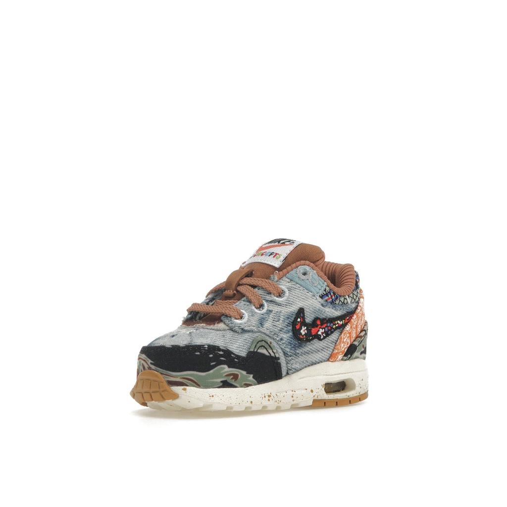 Concepts X Nike Air Max 1 SP TD Heavy Baby Sneakers Multi-Color Wild-Violet Sail DR2363-700