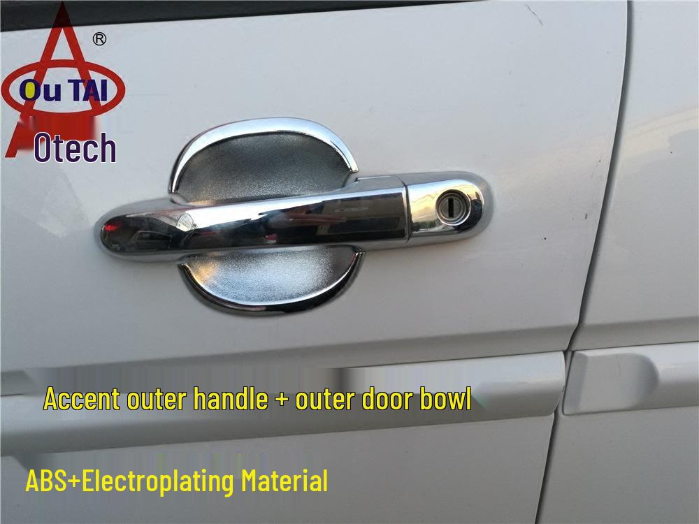 Outai Modern Accent Outer Door Handle & Protective Sticker for Old Accent Modification