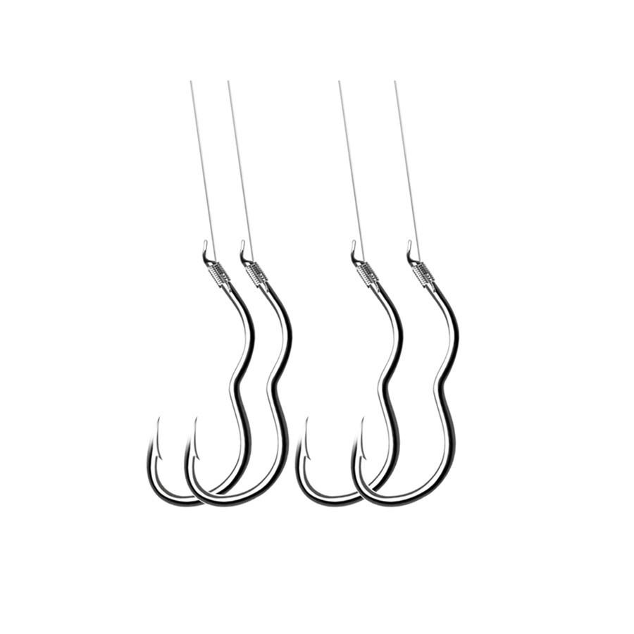 Hameçon de pêche en acier à haute teneur en carbone, taille 0,5 #-13 #12 pièces/paquet, hameçon à bascule automatique en barbelé pointu pour la pêche à la carpe