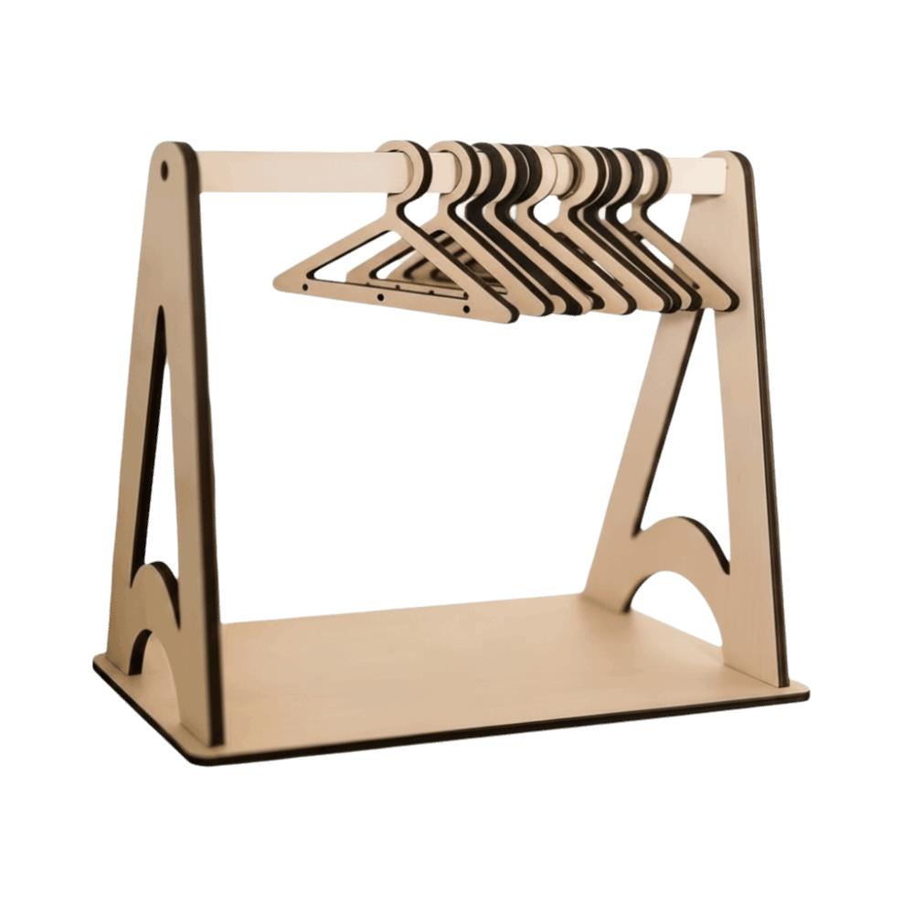 Necklaces Jewelry Storage Rack Wooden Jewelry Display Stand Jewelry Collection Storage Rack