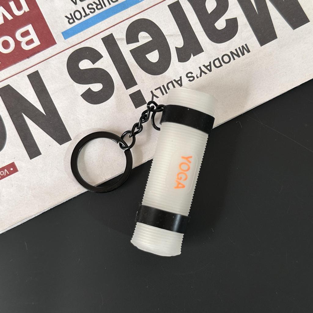 Fitness Series Gummi-Schlüsselanhänger: Hantel- & Kurzhantel-Anhänger für Geschenke