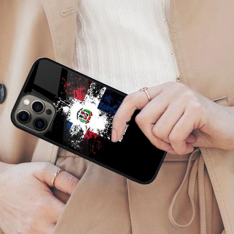 Coat of Arms Dominican Republic Flag Magnetic Phone Case For APPLE iPhone 17 Air 16 14 13 12 Pro Max 15 Plus MagSafe Cover