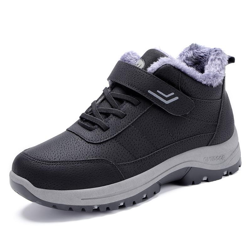 

Мужские и женские холодные мягкие толстые подошвы на платформе уличные утепленные теплые легкие удобные стремена земля хлопок обувь зимние ботинки хлопковая обувь 46