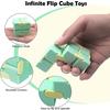 Magic Puzzle Cube Anti-Stress Relief Toy for Adults & Children Sensory Funny Infinite Flip Special Needs Xmas Gift
