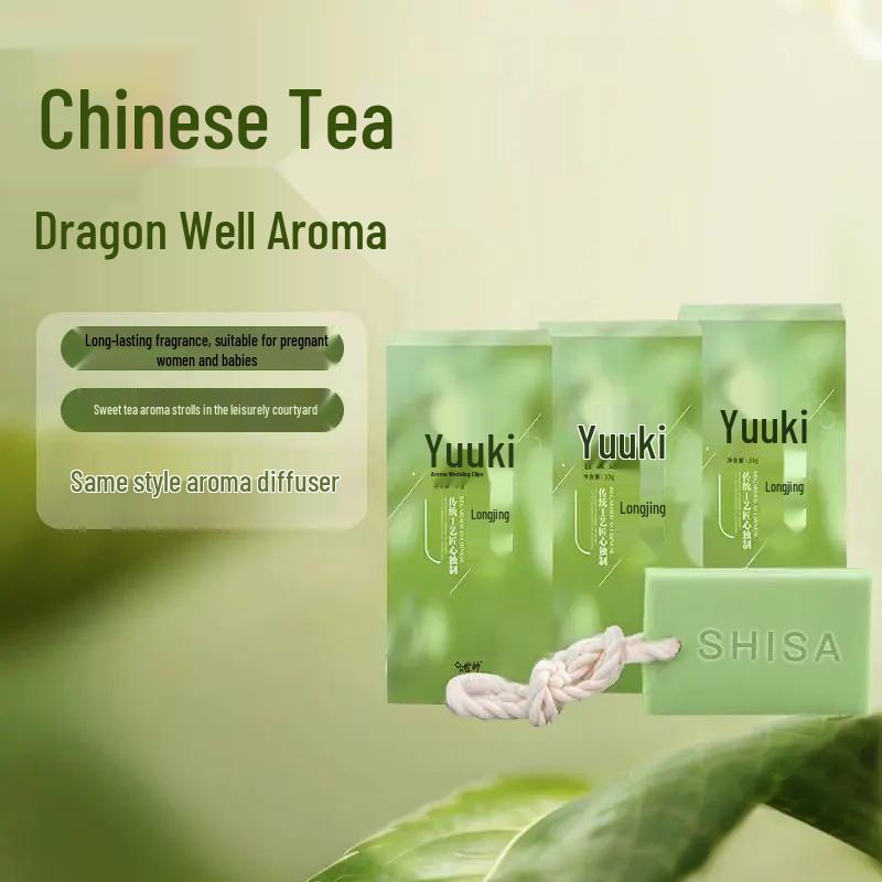 High-End Scented Wax Tablet: Luxury Pendant Diffuser with Plant Essential Oils, Long-Lasting Flameless Aroma, Trending Item.