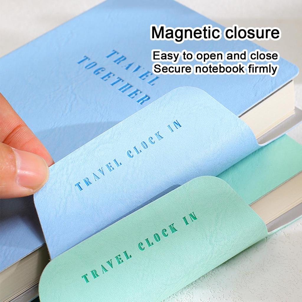 A6 Travel Journal, Student Leather Notebook, Blank Pages, Notepad, Drawing Book, Business Meeting Record Book, Mind Map, 80 Sheets