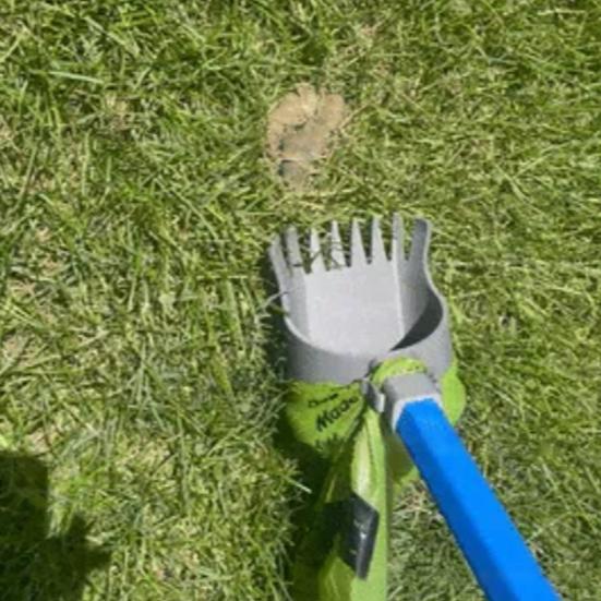 Pet Poop Scooper Dog Waste Cleaner Compatible with Long Handle Portable Poop Shovel for Park Walking Dog Daily Outing Traveling
