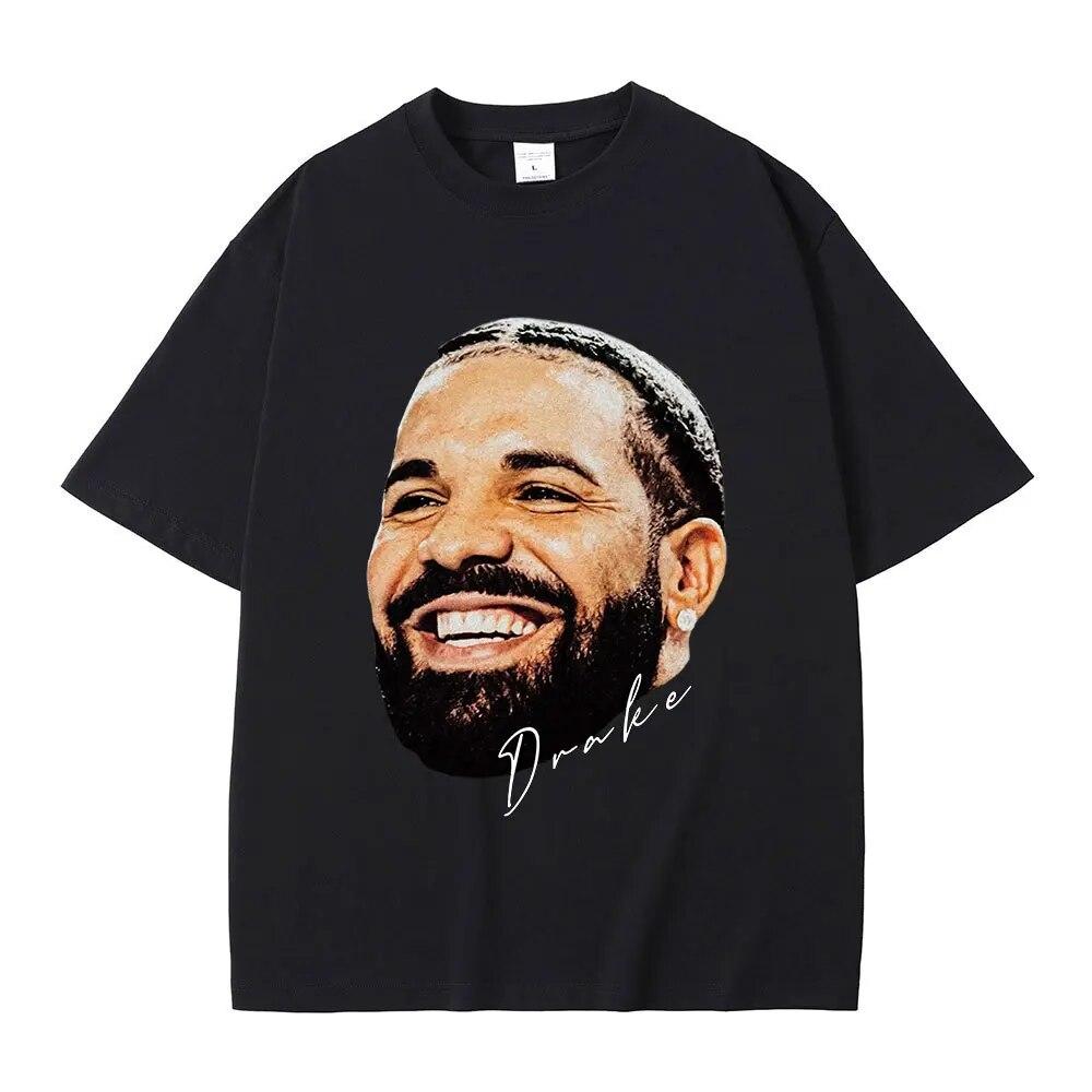 Rapper Drake New Oversized T Shirt Certified Lover Boy Album Print T-shirt Unisex Hip Hop Casual Funny T Shirts Unisex Streetwear