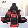 5-Sitzer Luxus Abriebfeste Leder Sitzbezug Auto SUV Voll Vorne+Hinten Universelles Sitzkissen