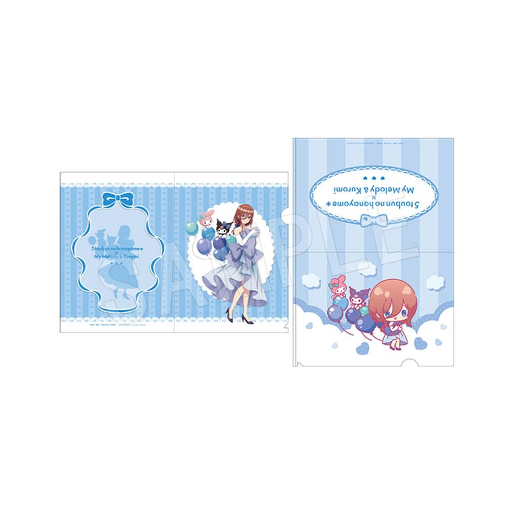 Квинтэссенциальные квинтюплеты x My Melody Kuromi Мику Набор прозрачных файлов версия с воздушными шарами и лентами 4150₽