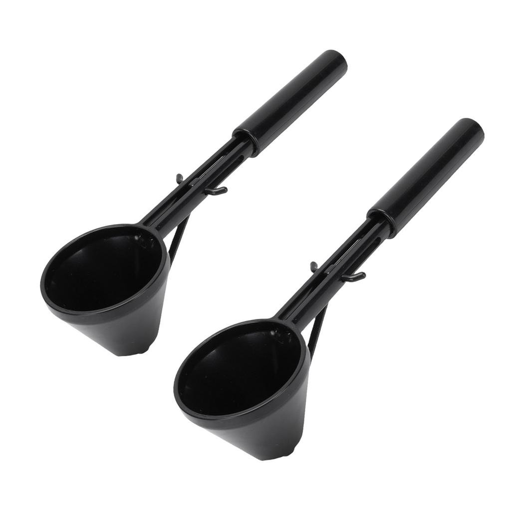 Gemahlener Kaffee Messlöffel für wiederverwendbaren Kaffeelöffel ABS Kunststoff Trichter für Heim- und Bürogebrauch