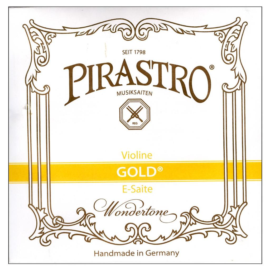 PIRASTRO Gold coardă E capăt buclă aur coardă vioară E3158