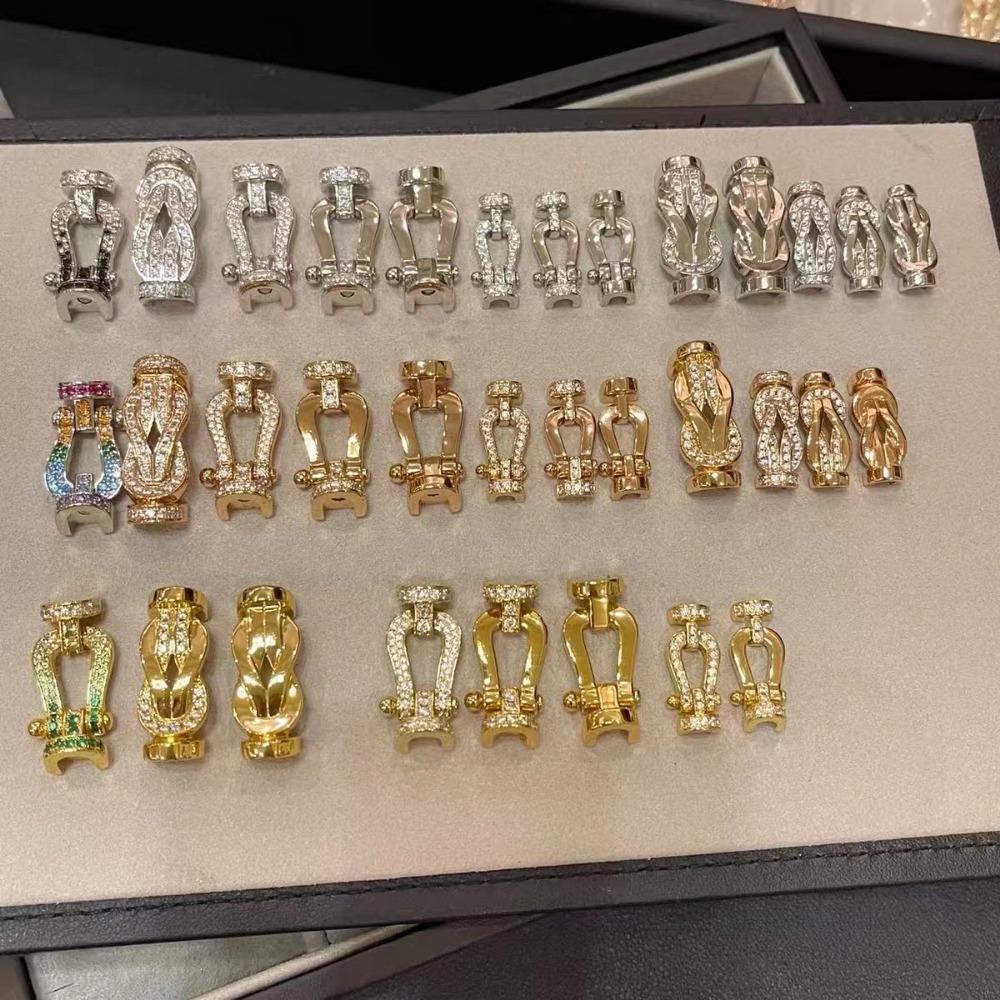 

Полный дрель с копытом лошади большой парный браслет из 8 символов