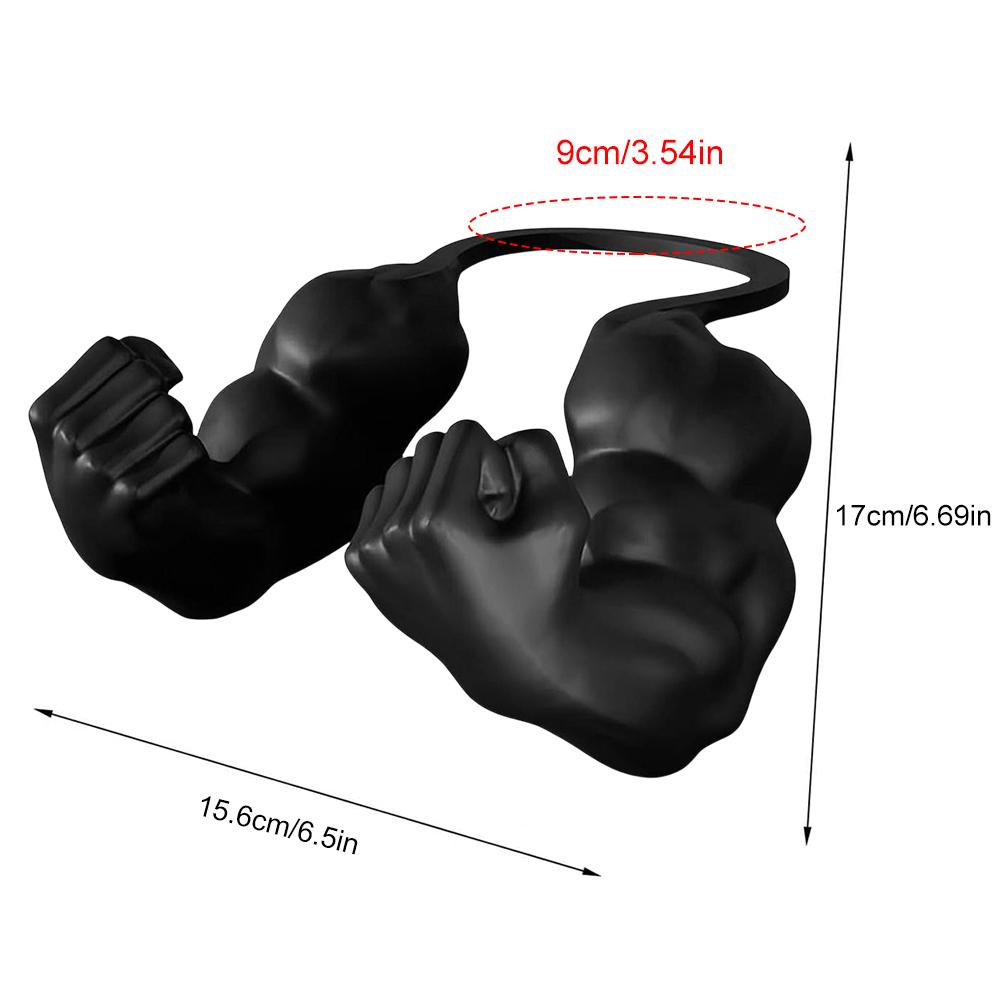 Katzenmuskelarm 3D-gedruckter Halsarm mit Muskeln Leichte Haustier-Cosplay-Kostümzubehör für Halloween-Geburtstagsparty-Zubehör