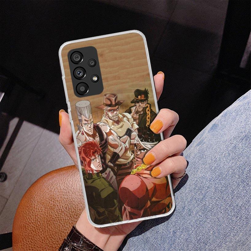 JoJo's Bizarre Adventure Stardust Crusaders Phone Case For Samsung Galaxy A17 A16 A15 A14 A13 A57 A56 A55 A54 A53 A37 A36 A35 A3