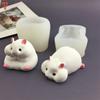 Hamster Silicone Cake Mold Hamster Shape Mousse Mould Cute Hamster Candle Mold Baking Cake Decoration Tools Kitchen Accessories
