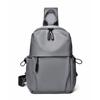 New casual men's Oxford cloth breast bag simple trend thickened shoulder messenger bag student travel bag backpack
