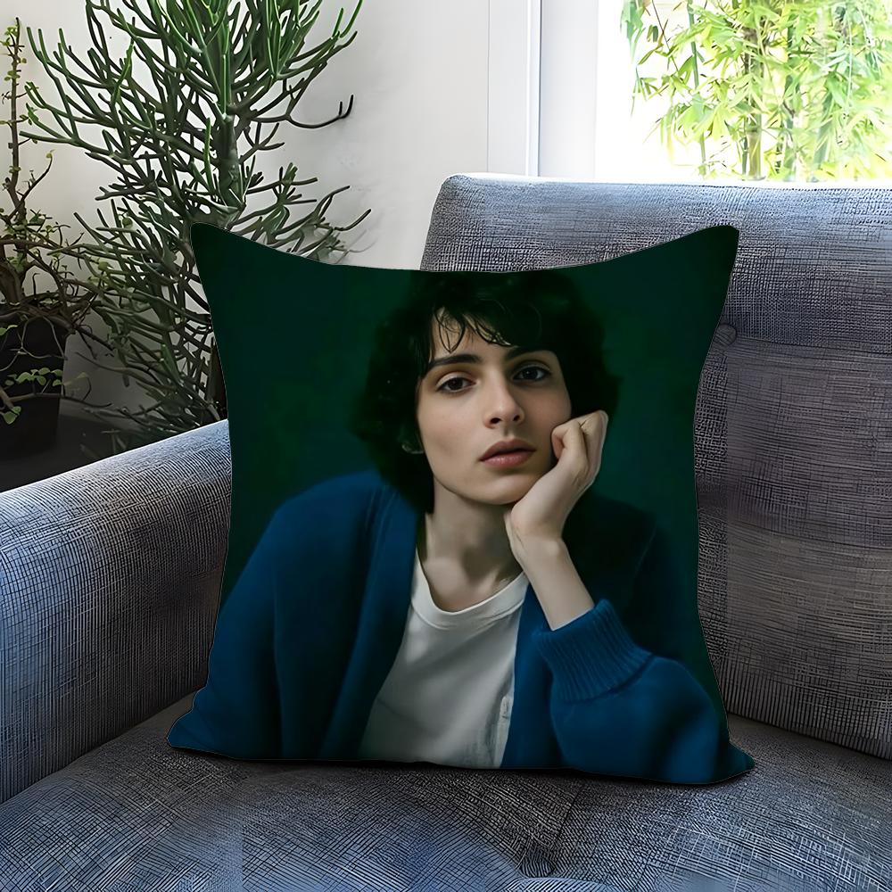Trendy FFinn Wolfharded Cushion Cover Comfortable Reversible Pillow Cover Ideal for Car Sofa Bedroom Beyond