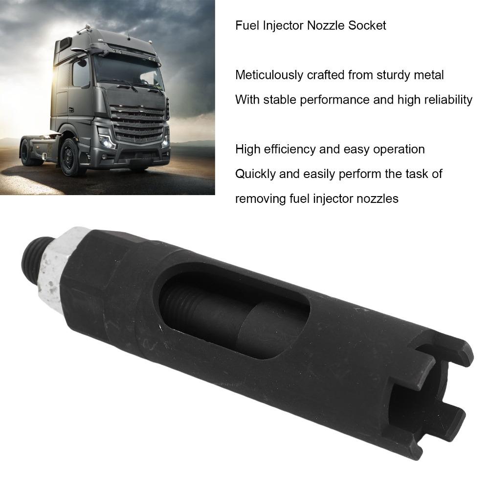 Four-Tooth Injector Extractor Tool Adapter Socket Wrench  Diesel Engine Injector Removal