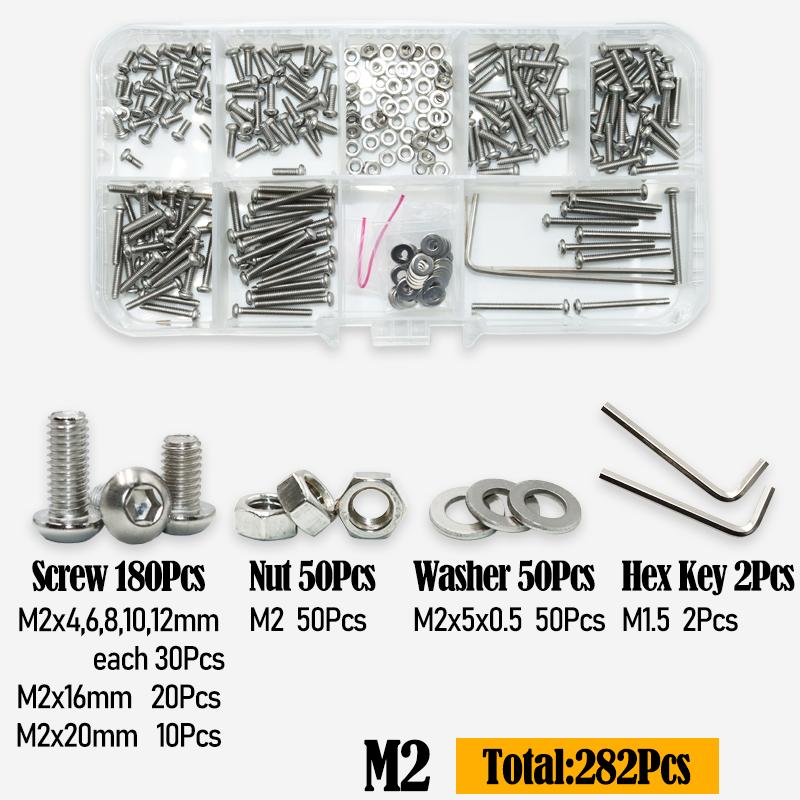 

Винты с шестигранной головкой и кнопкой из нержавеющей стали, гайки, шайбы M2 M3 M4 M5 M6, болт с шестигранным углублением, метрическая резьба, машинный винт