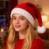 Christmas Knitted Hat Cute Pom Adult Kids Soft Beanie Santa Hat New Year Party Kids Gift Navidad Noel Xmas Decoration