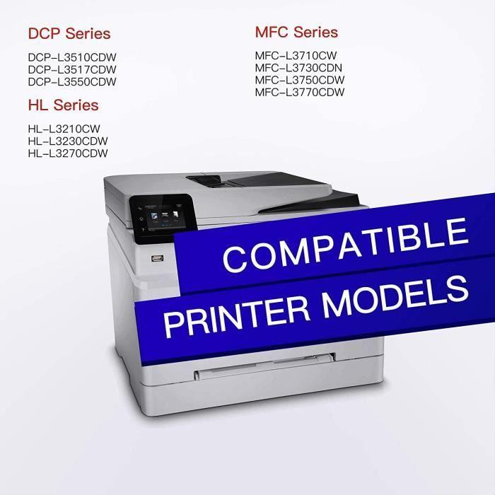 Cartouche de Toner TN247 TN243 Compatible pour Brother TN247 TN243 pour Brother MFCL3750CDW DCPL3550CDW MFCL3730CDN MFCL3710CW MFC